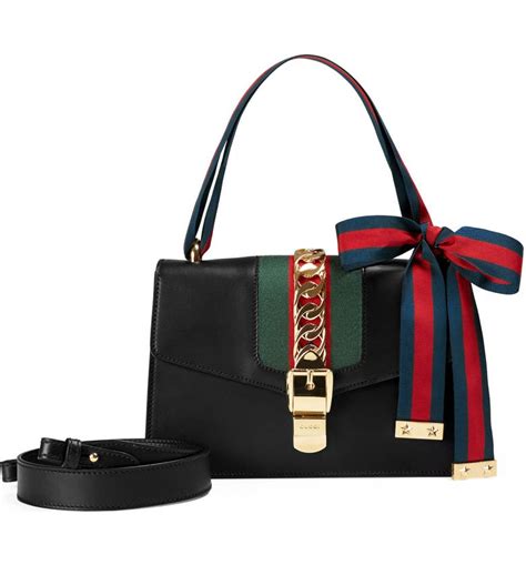 gucci sylvie small bag|Gucci sylvie leather shoulder bag.